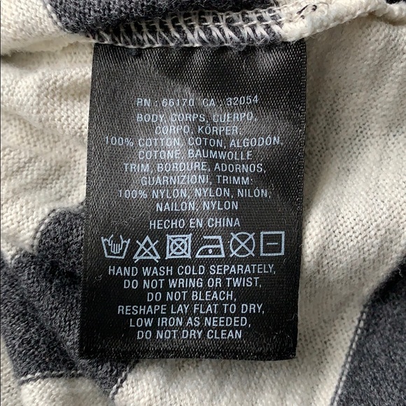 Deletta for Anthropologie Lace/Stripped Top Sz S - Picture 7 of 7